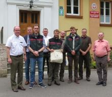 Wizyta leśników niemieckich
